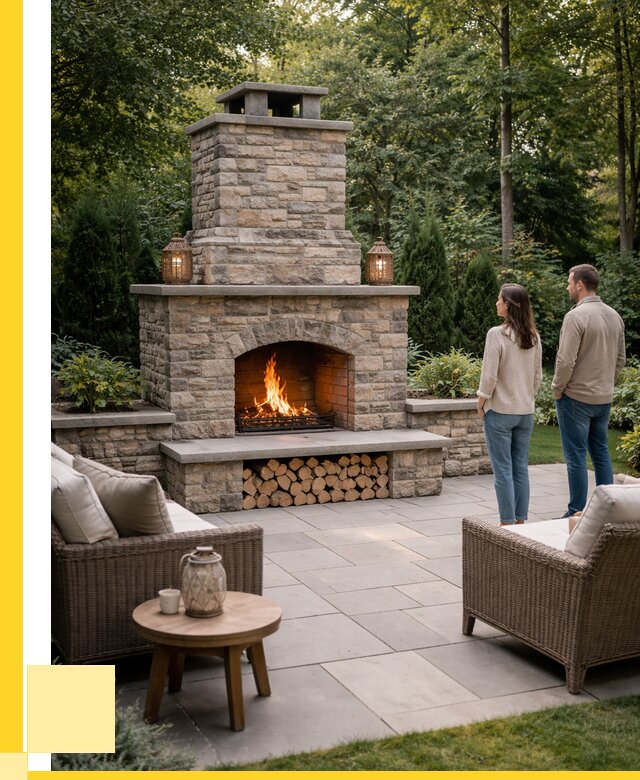 Уличные камины из кирпича в Керчи от 153180 р. | ЭриданКрч