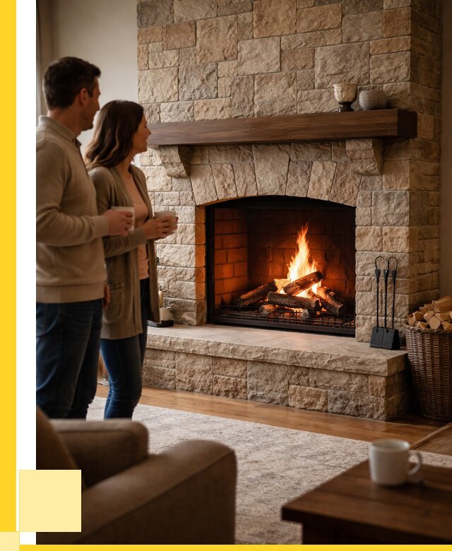 Каменные камины на заказ в Керчи от 183816 р. | ЭриданКрч