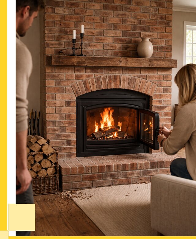 Кирпичные камины под ключ в Керчи от 153180 р. | ЭриданКрч