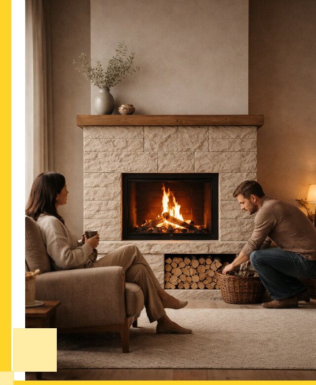 Камины для дома в Керчи под ключ от 153180 р. | ЭриданКрч