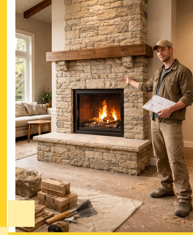 Камины под ключ в Керчи от 183816 р. | ЭриданКрч — установка