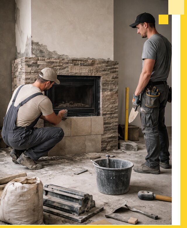 Камины под ключ в Керчи: проект, изготовление и монтаж