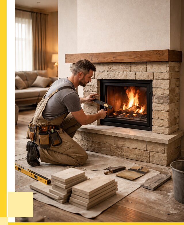 Строительство каминов в Керчи от 153180 р., ЭриданКрч - под ключ