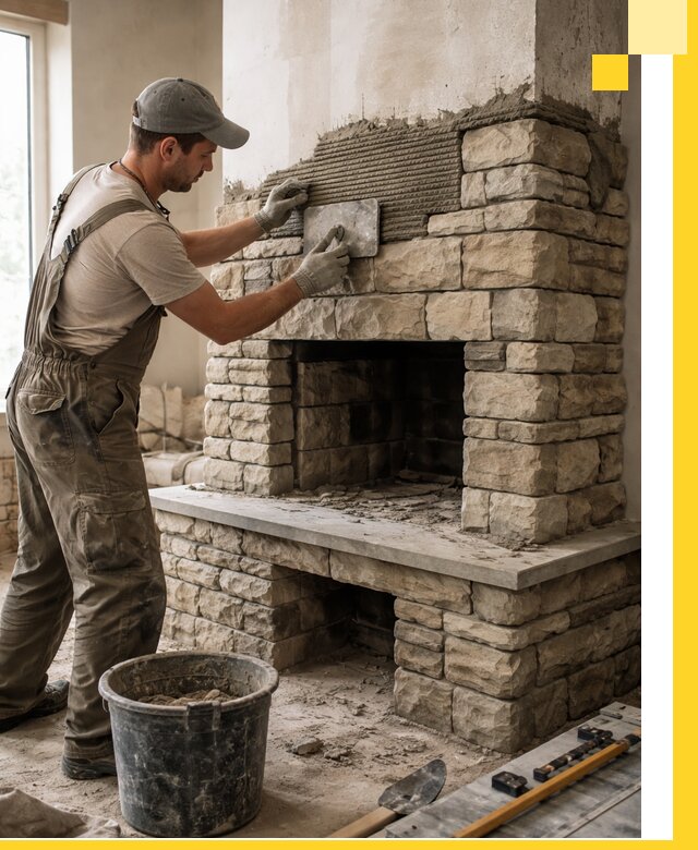 Строительство каминов под ключ в Керчи от проектирования до монтажа