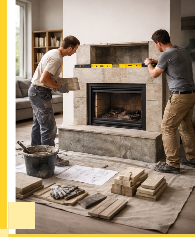 Монтаж каминов и установка в Керчи от 45954 р. | ЭриданКрч