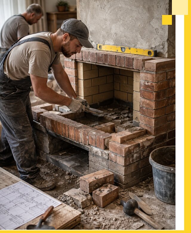 Изготовление и установка каминопечей под ключ в Керчи