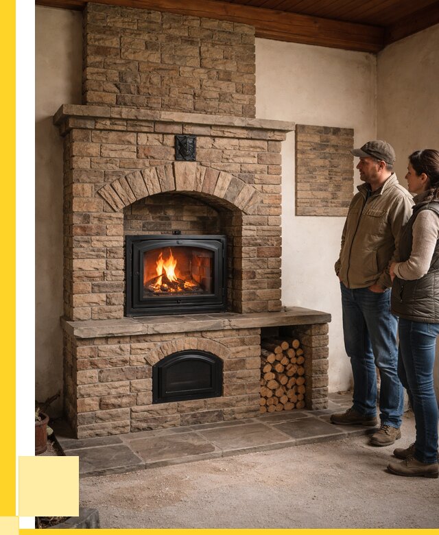 Кирпичная печь под ключ в Керчи от 153180 р. | ЭриданКрч