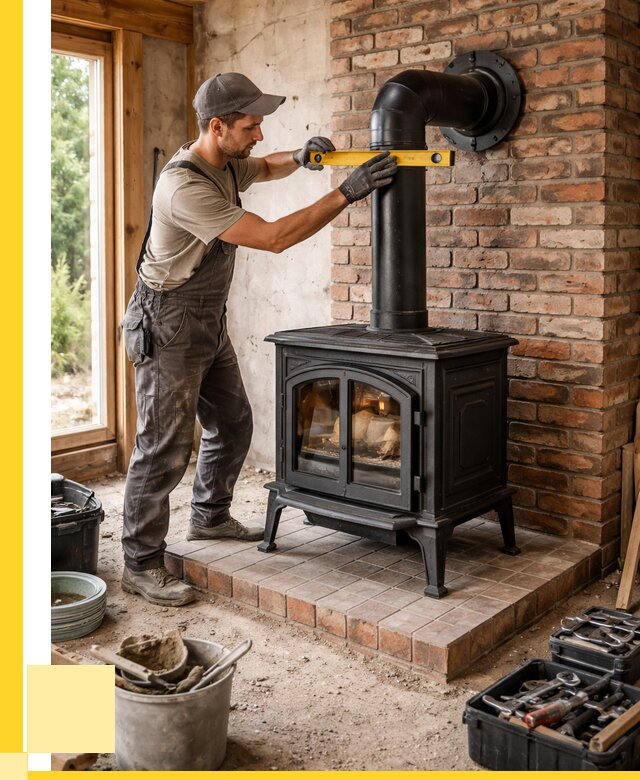 Монтаж печей установка банной печи в Керчи от 15318 р. | ЭриданКрч