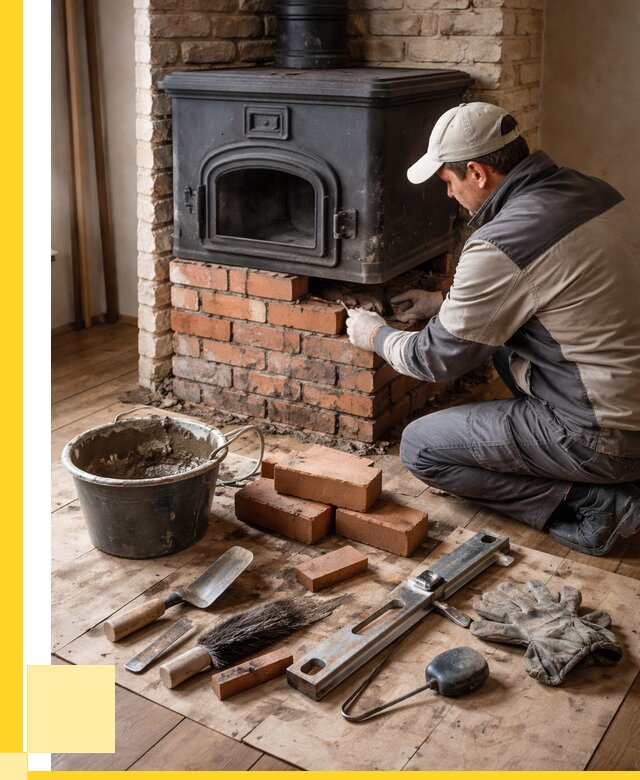 Ремонт печей в Керчи от 12254 р., услуги печника ЭриданКрч