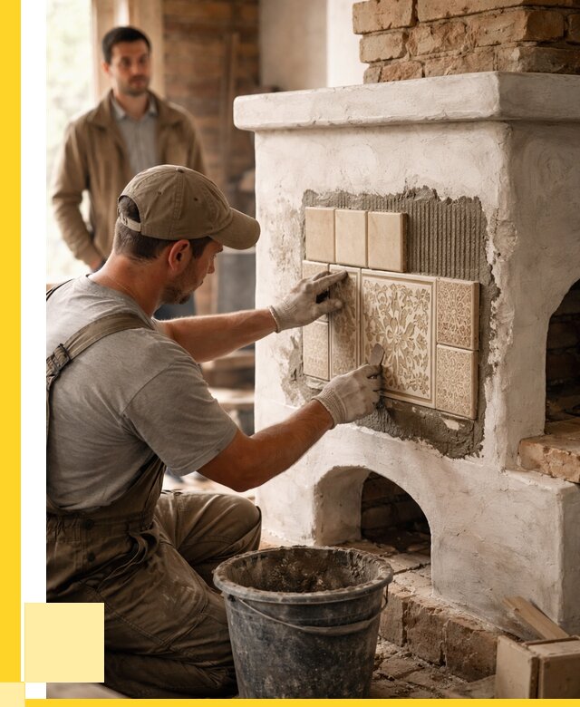 Отделка печей и банных печей в Керчи от 35742 р. | ЭриданКрч