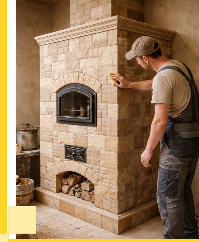 Облицовка печей в Керчи от 4595 р. под ключ | ЭриданКрч