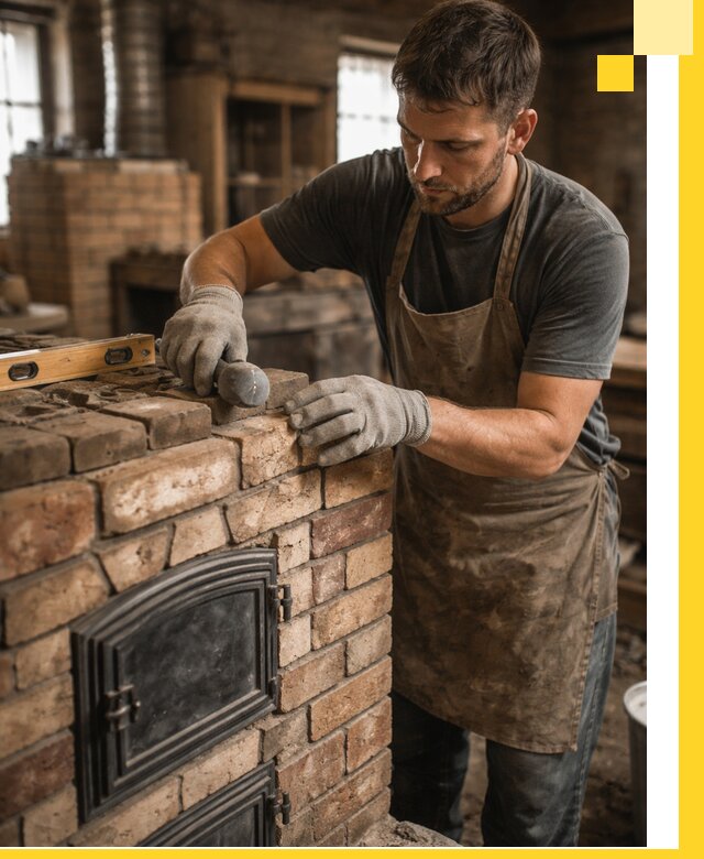 Изготовление печей на заказ в Керчи с проектом и монтажом