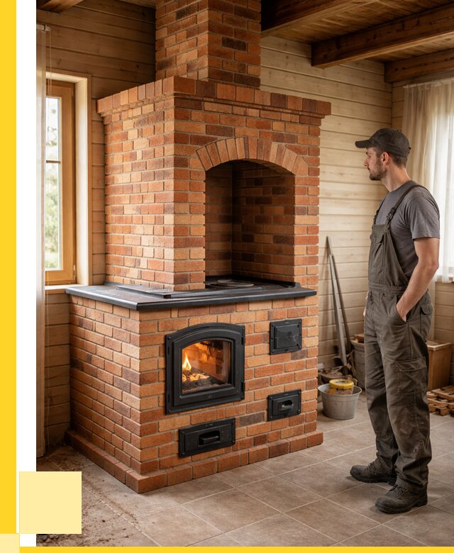 Кирпичные печи в Керчи: купить от 153180 р. | ЭриданКрч