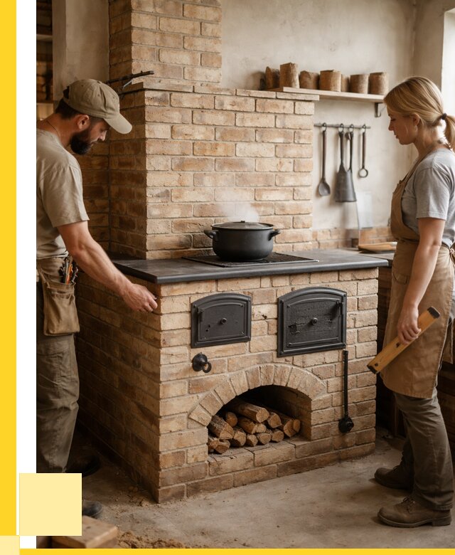 Варочно отопительные печи в Керчи от 91908 р. | ЭриданКрч