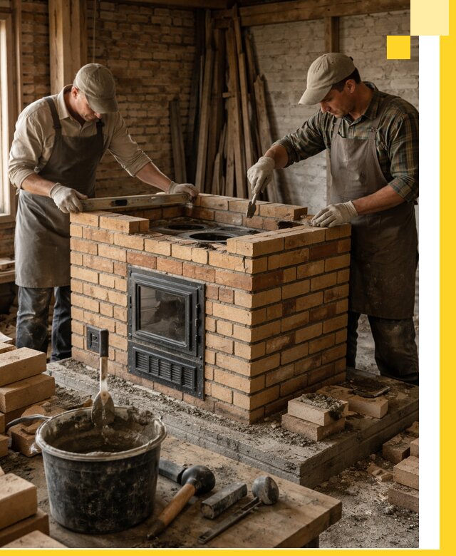 Изготовление и установка варочных печей под ключ в Керчи