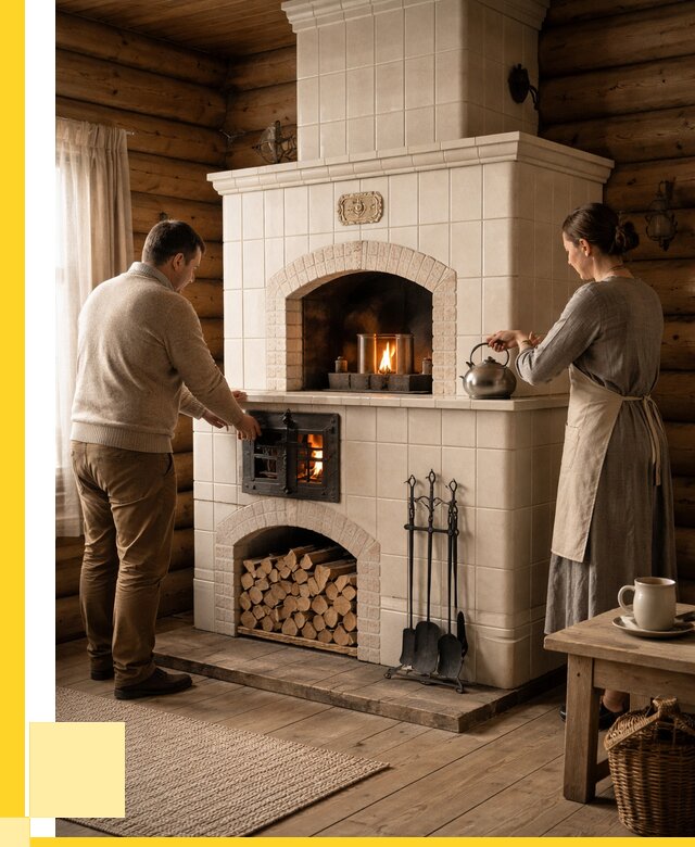 Русские печи в Керчи: установка от 153180 р. ЭриданКрч