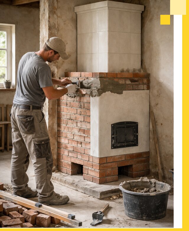 Изготовление и установка печей-голландок под ключ в Керчи