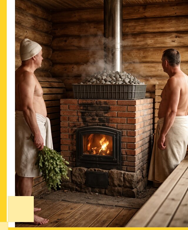 Печи для парной в Керчи под ключ от 66378 р. - ЭриданКрч