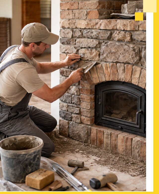 Печи для дома под ключ в Керчи, установка и доставка