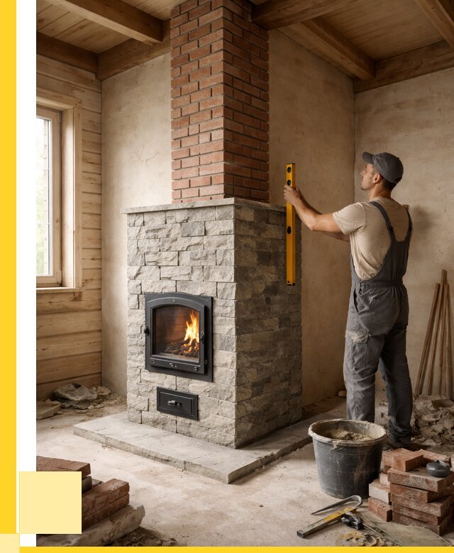 Печи и дымоходы под ключ в Керчи от 45954 р., ЭриданКрч