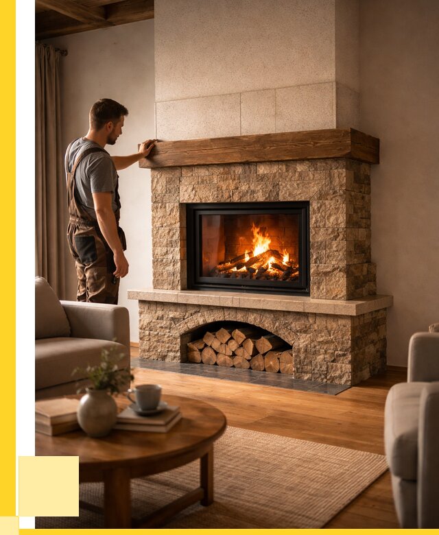 Печи камины для дома под ключ в Керчи от 56166 р. | ЭриданКрч