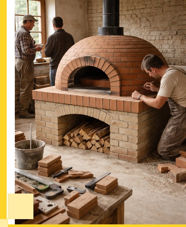 Помпейская печь дровяная для пиццы в Керчи | ЭриданКрч от 204240 р.