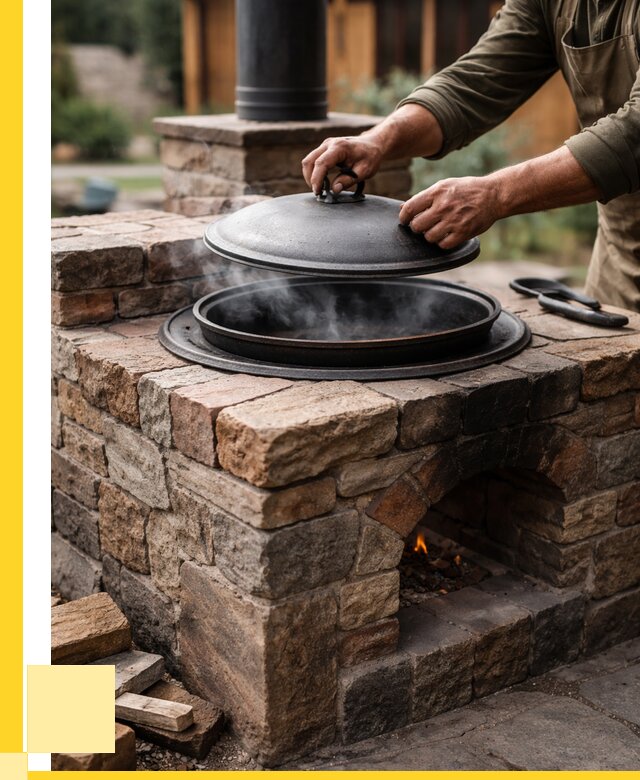 Печи для казана в Керчи по цене от 18382 р. | ЭриданКрч