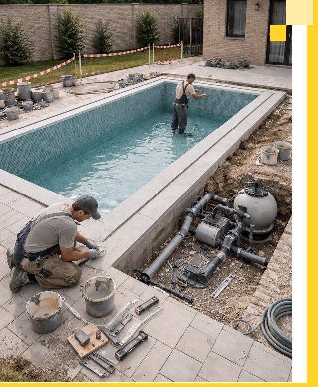 Строительство бассейнов под ключ в Керчи: проекты и монтаж