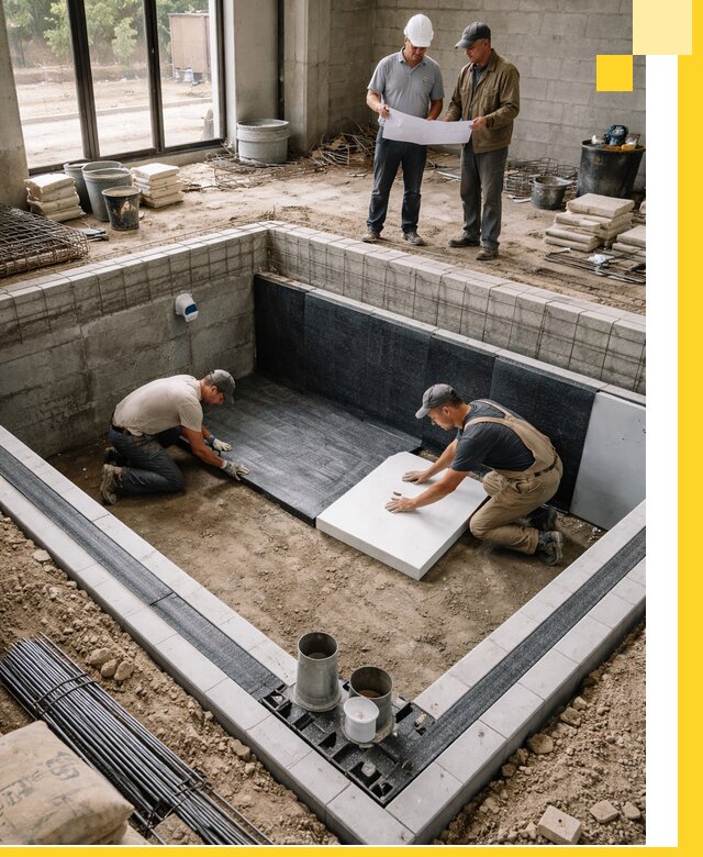 Проекты частных и общественных бассейнов под ключ в Керчи