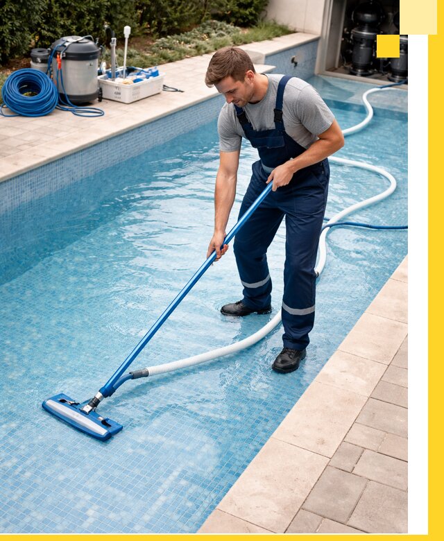 Профессиональная чистка бассейнов и фильтров в Керчи под ключ