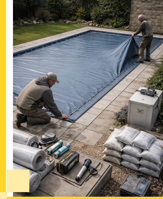 Консервация бассейнов в Керчи под ключ от 6638 р. | ЭриданКрч