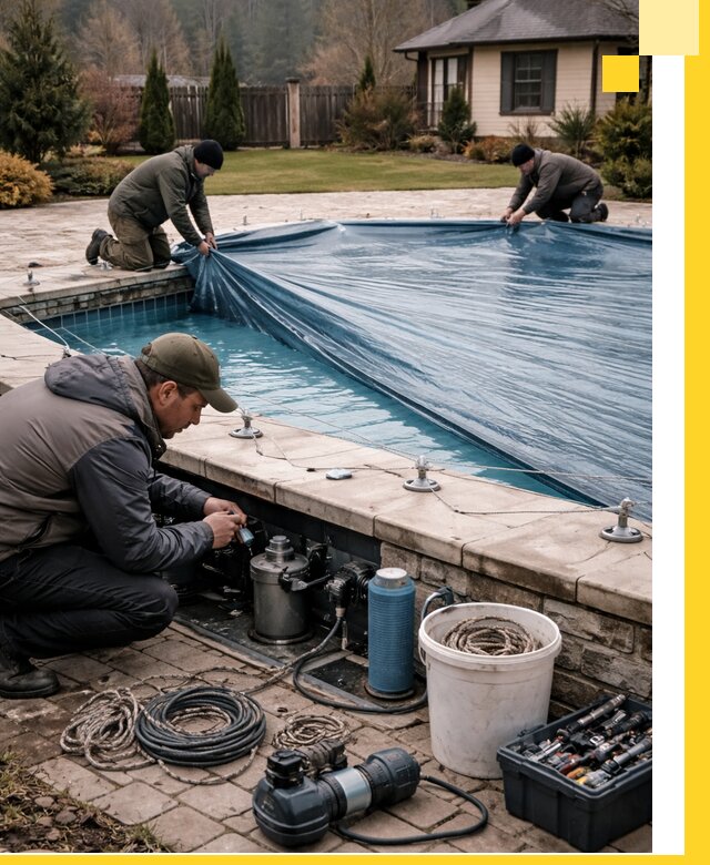 Консервация бассейнов в Керчи: подготовка к длительному хранению