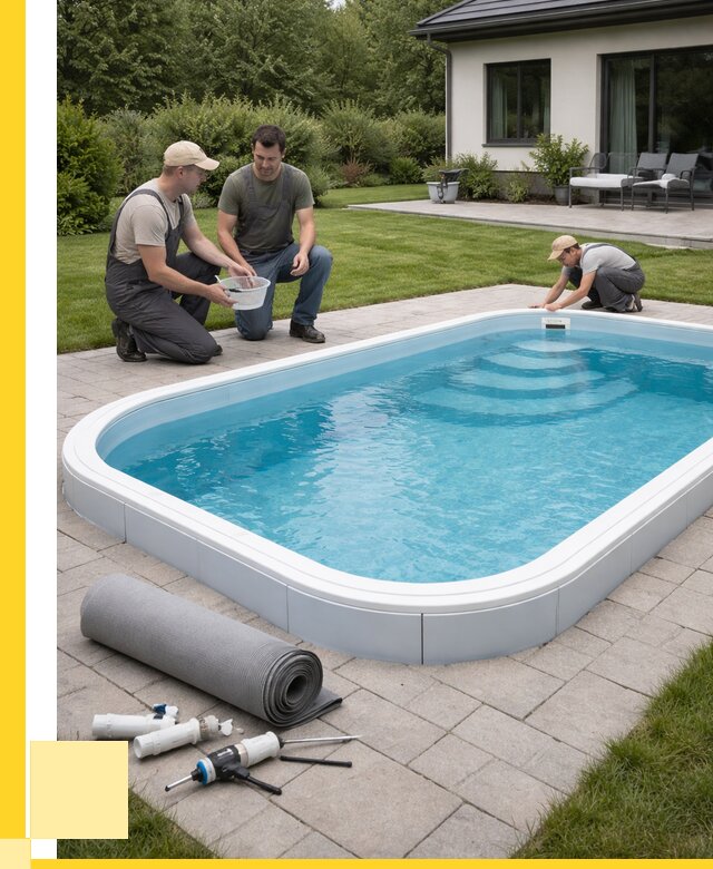 Пластиковый бассейн купить в Керчи от 255300 р., ЭриданКрч