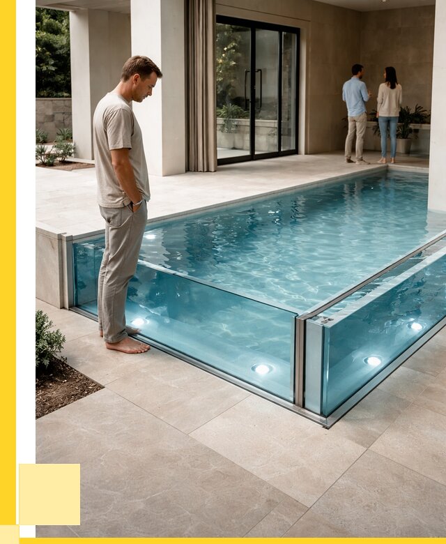 Стеклянные бассейны в Керчи от 1225440 р. | ЭриданКрч — мозаика