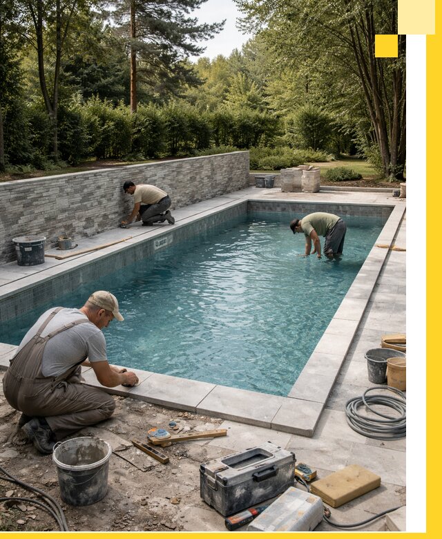 Проектирование и строительство частных бассейнов в Керчи