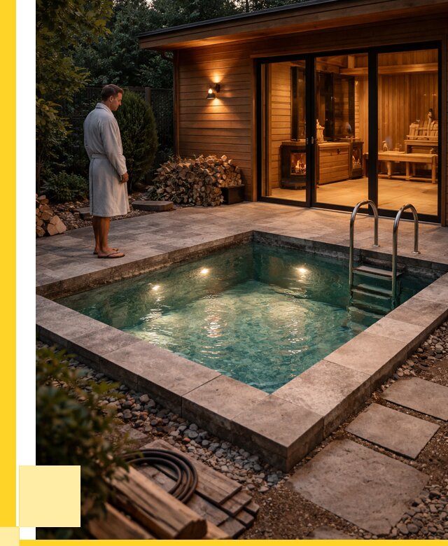 Бани с бассейном под ключ в Керчи от 97014 р. | ЭриданКрч