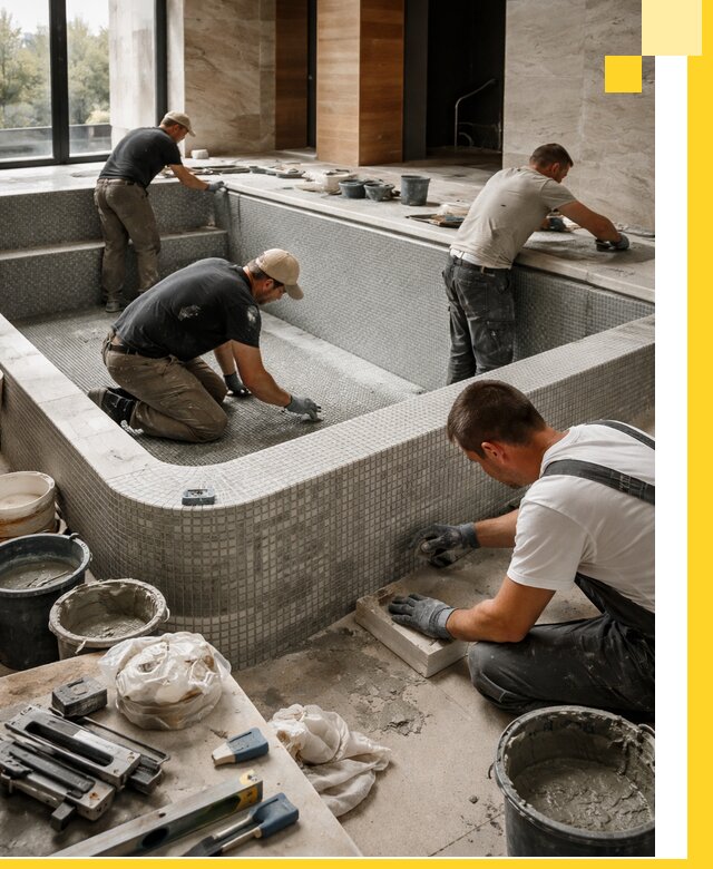 Строительство и установка СПА бассейнов под ключ в Керчи