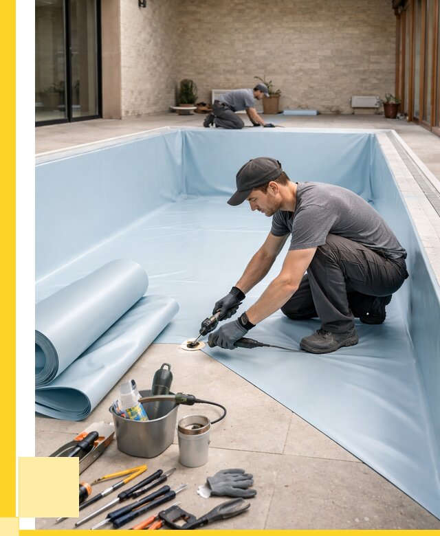 Пленка ПВХ для бассейнов в Керчи от 2553 р. | ЭриданКрч