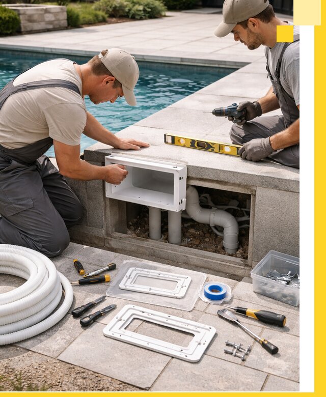 Поставка и установка скиммеров для бассейнов в Керчи