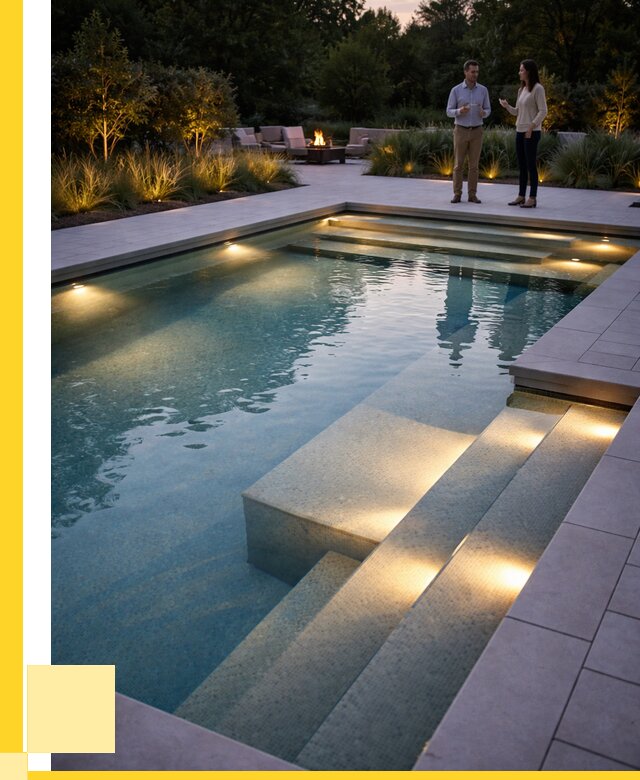 Освещение бассейнов в Керчи под ключ от 25530 р. | ЭриданКрч