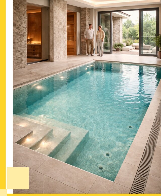 Бассейн во дворе в Керчи: проект, отделка от 1225440 р. | ЭриданКрч