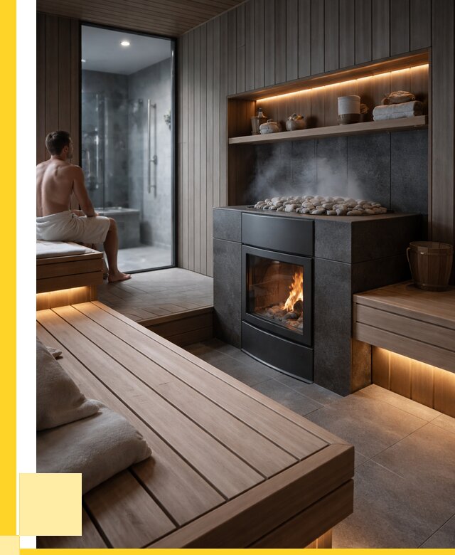 Проект сауны в частном доме в Керчи от 35742 р. | ЭриданКрч