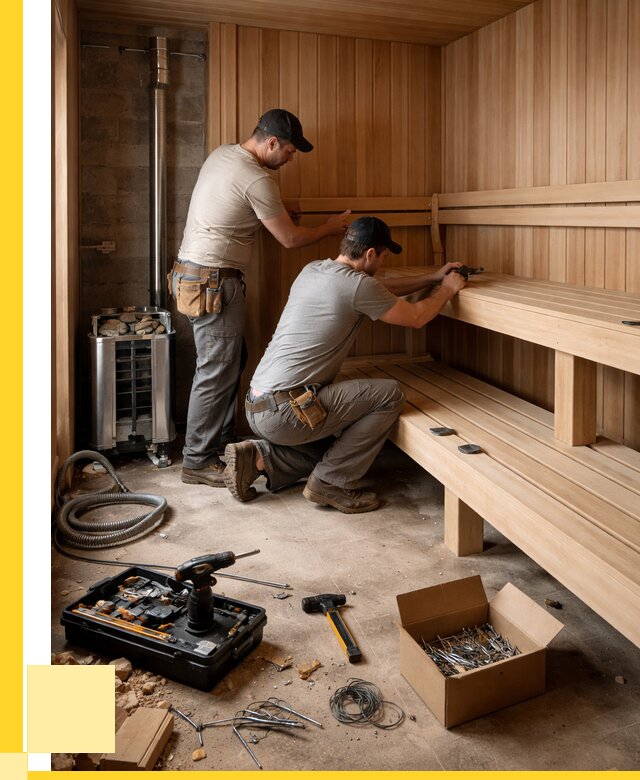 Монтаж саун под ключ в Керчи от 122544 р. | ЭриданКрч