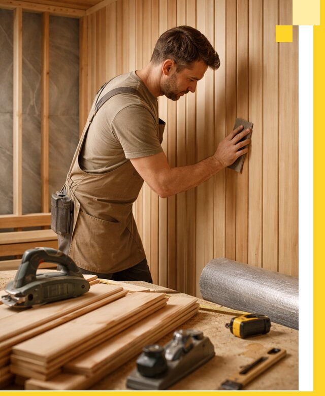 Профессиональная отделка саун и парных под ключ в Керчи