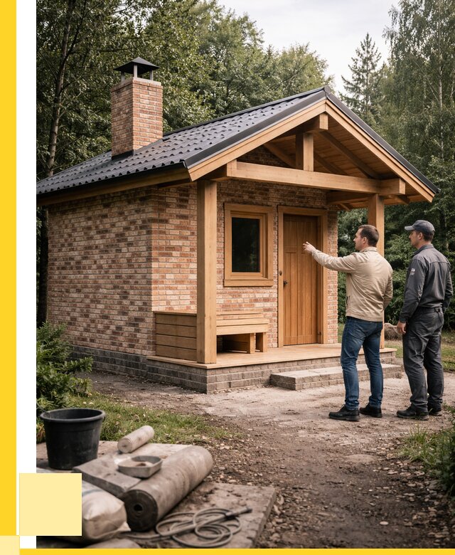 Кирпичные бани и печи в Керчи от 357420 р. | ЭриданКрч