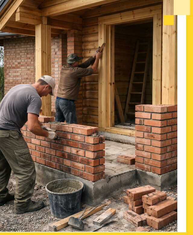 Строительство кирпичных бань под ключ в Керчи с гарантией качества