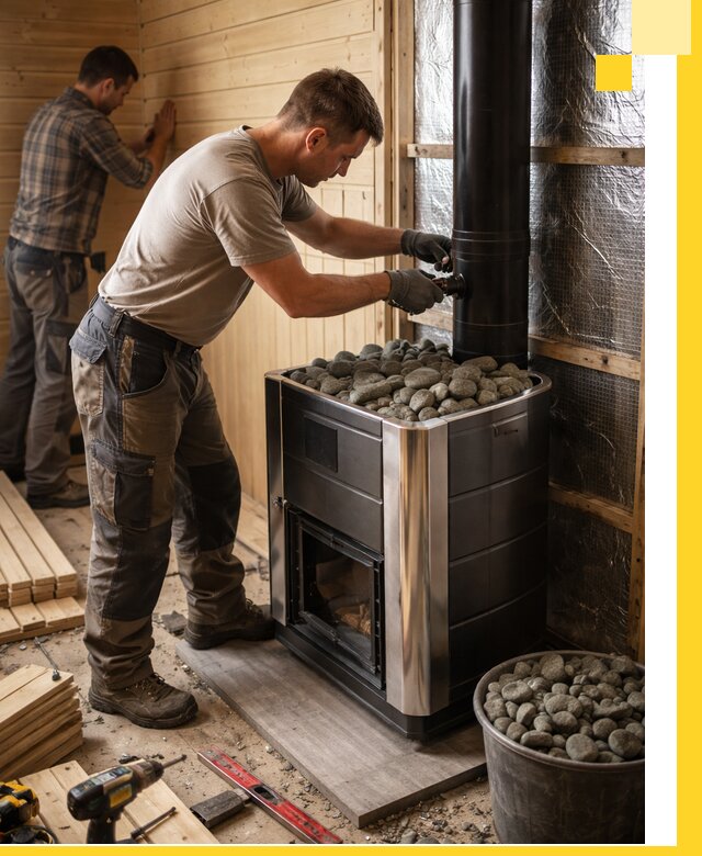 Проектирование и строительство парилок для бани в Керчи под ключ