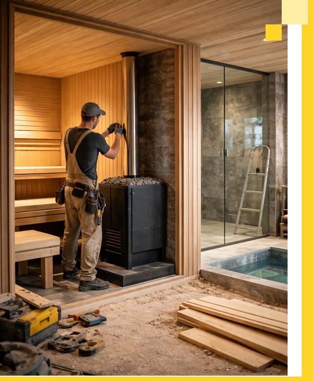 Полное строительство банных комплексов под ключ в Керчи