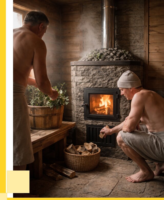 Банные печи под ключ в Керчи от 45954 р. | ЭриданКрч кирпичная