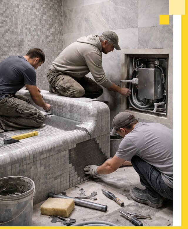 Проекты хамамов под ключ в Керчи и дизайн и строительство